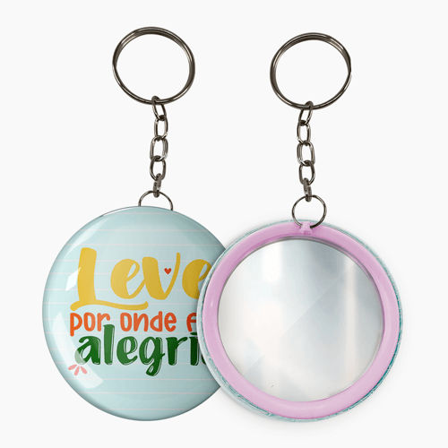 Botton Chaveiro Espelho
