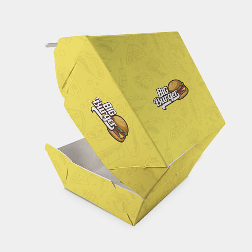 Caixa de Hamburguer