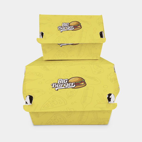 Caixa de Hamburguer