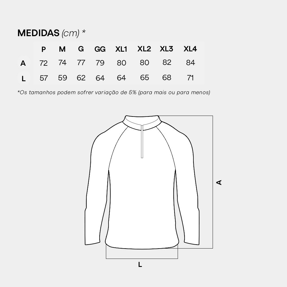 Camisa com Proteção UV