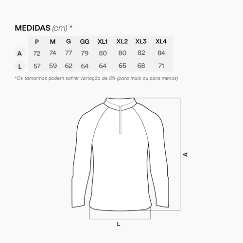 Camisa com Proteção UV