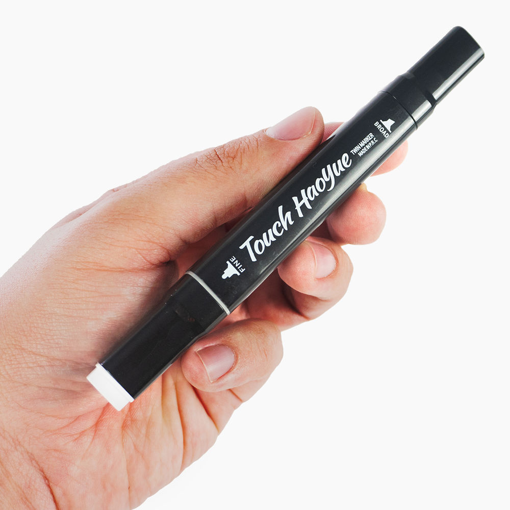 Caneta Marcador Ponta Dupla