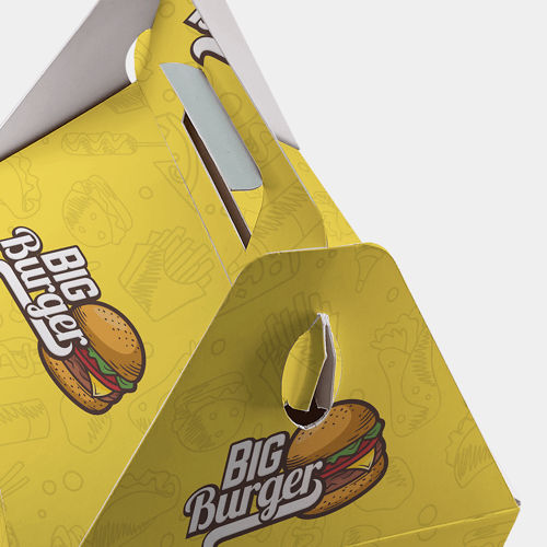 Embalagem Maleta Kit Lanche Delivery