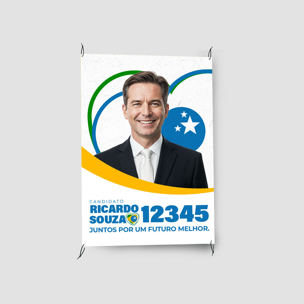 Placa de Residência para Eleição