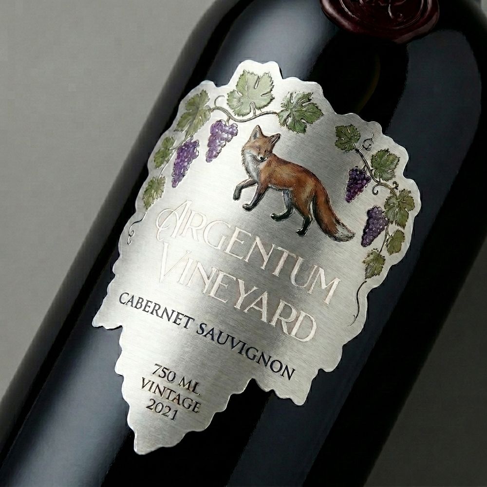 Rótulo para Garrafa de Vinho 750ml