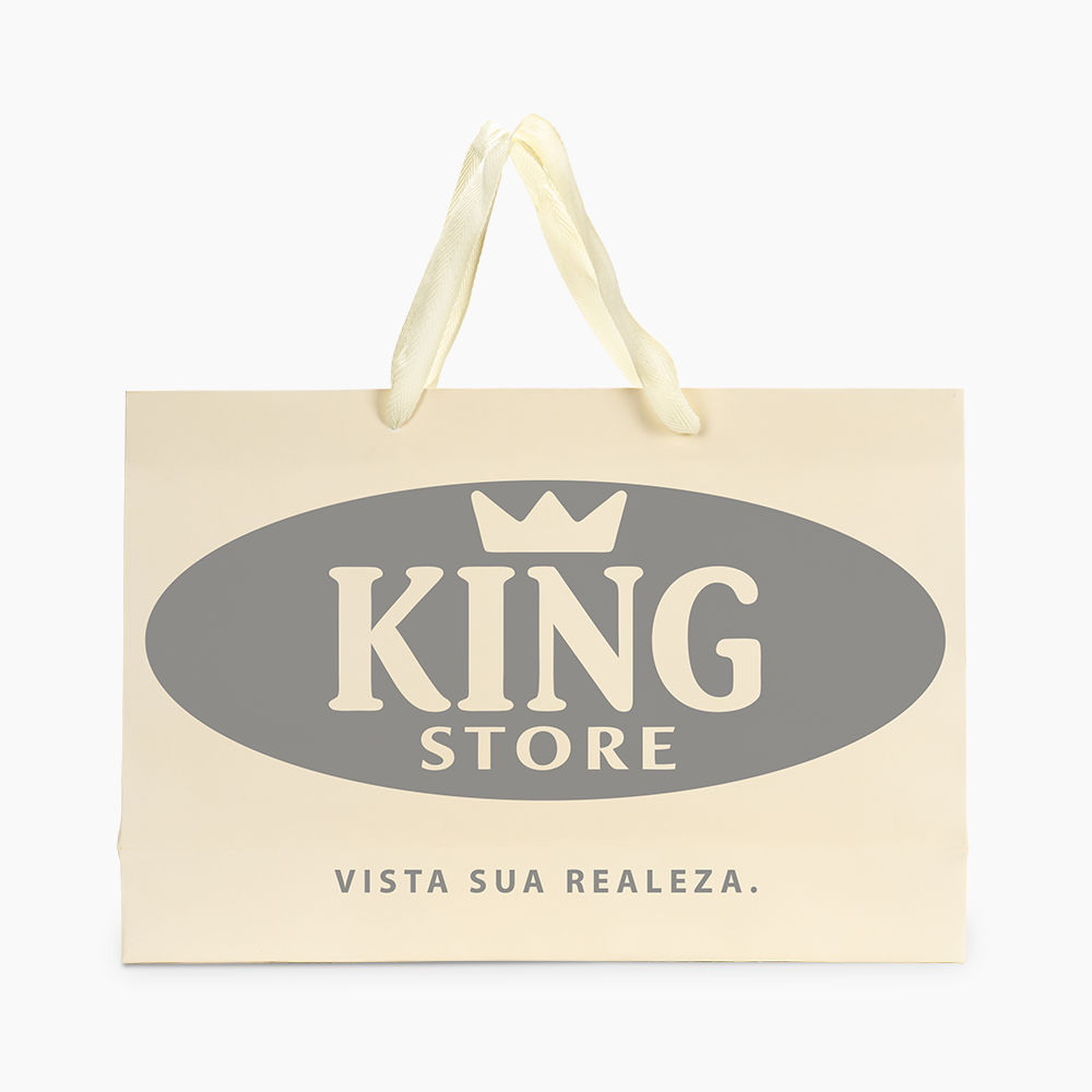 Sacola em Papel Personalizado em Silk - Premium