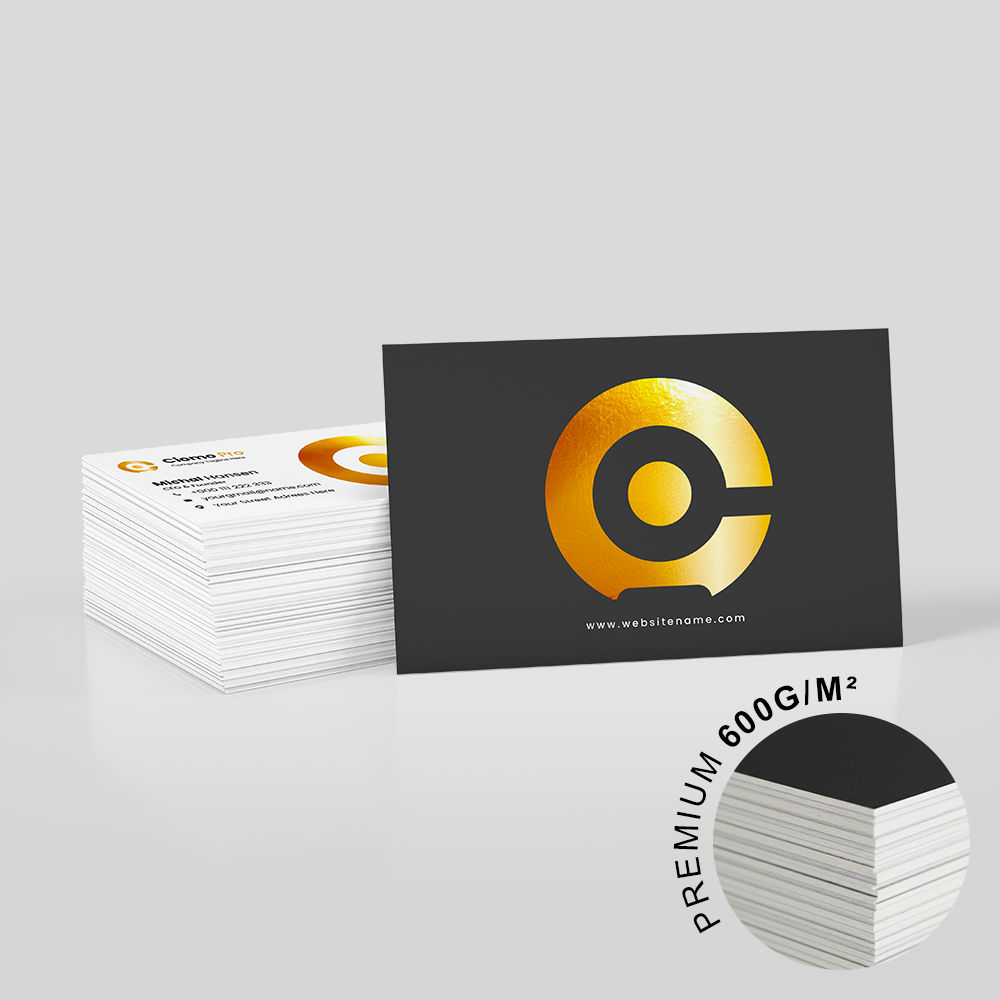 Cartão de Visita Premium 600g/m²