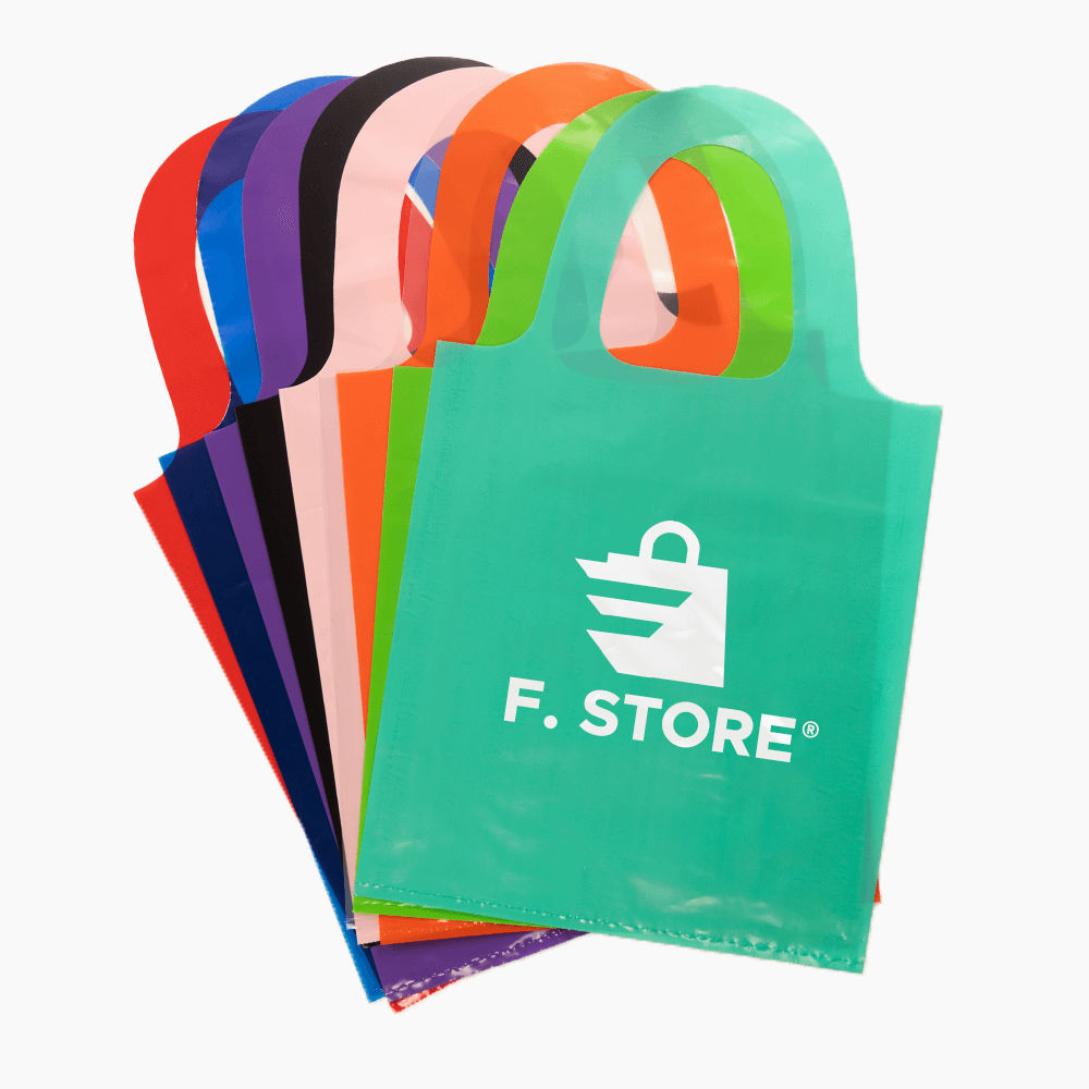 Sacola Alça Cadeado Baixa Densidade Modelo Premium