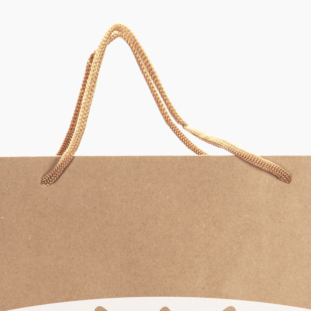 Sacola em Papel Personalizado em Silk - Basic