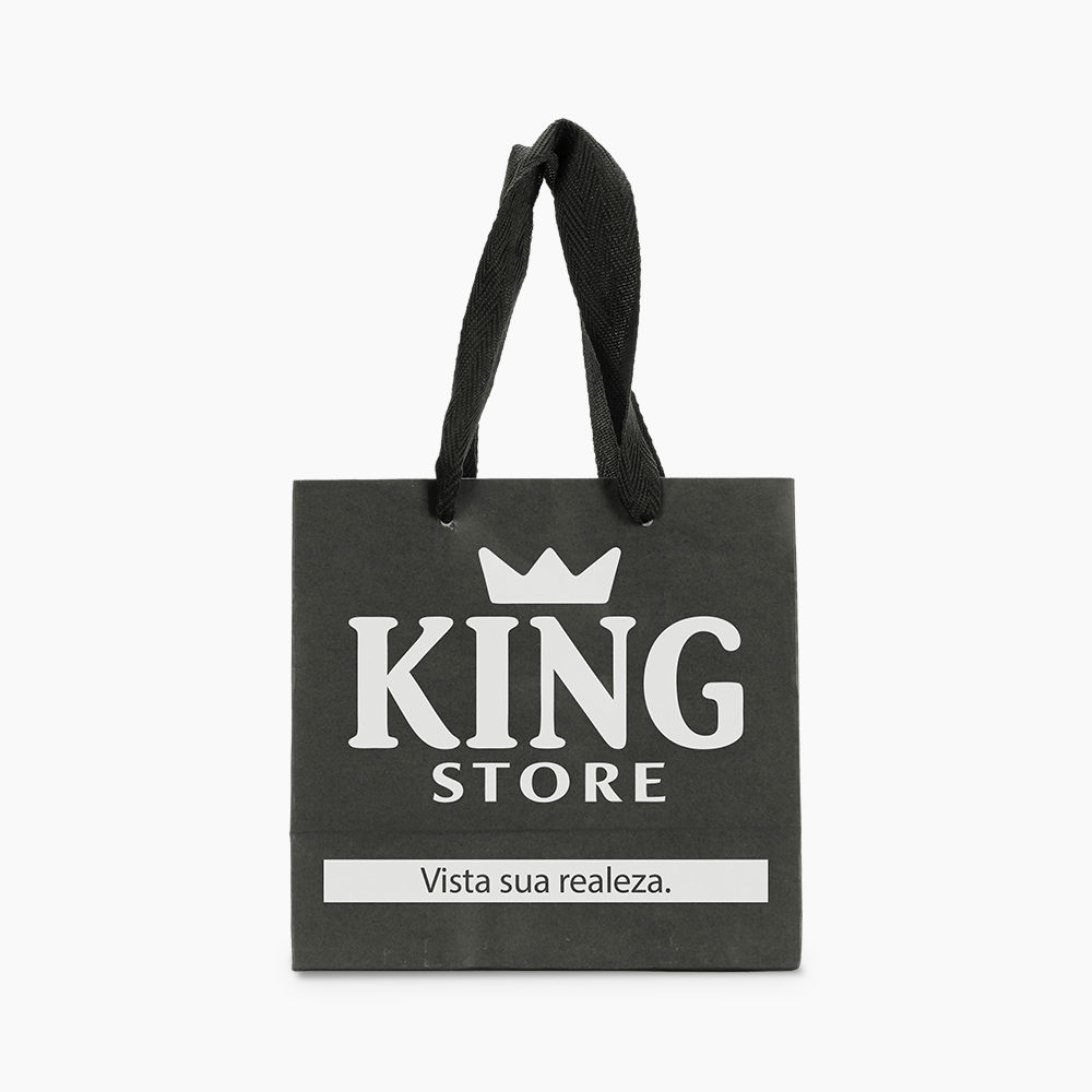 Sacola em Papel Personalizado em Silk - Premium