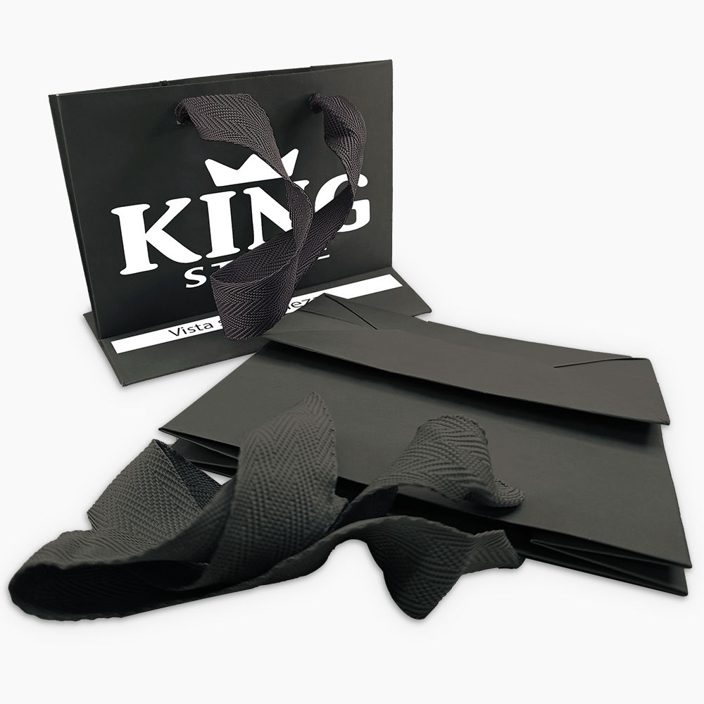 Sacola em Papel Personalizado em Silk - Premium