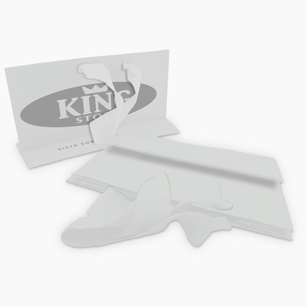 Sacola em Papel Personalizado em Silk - Premium