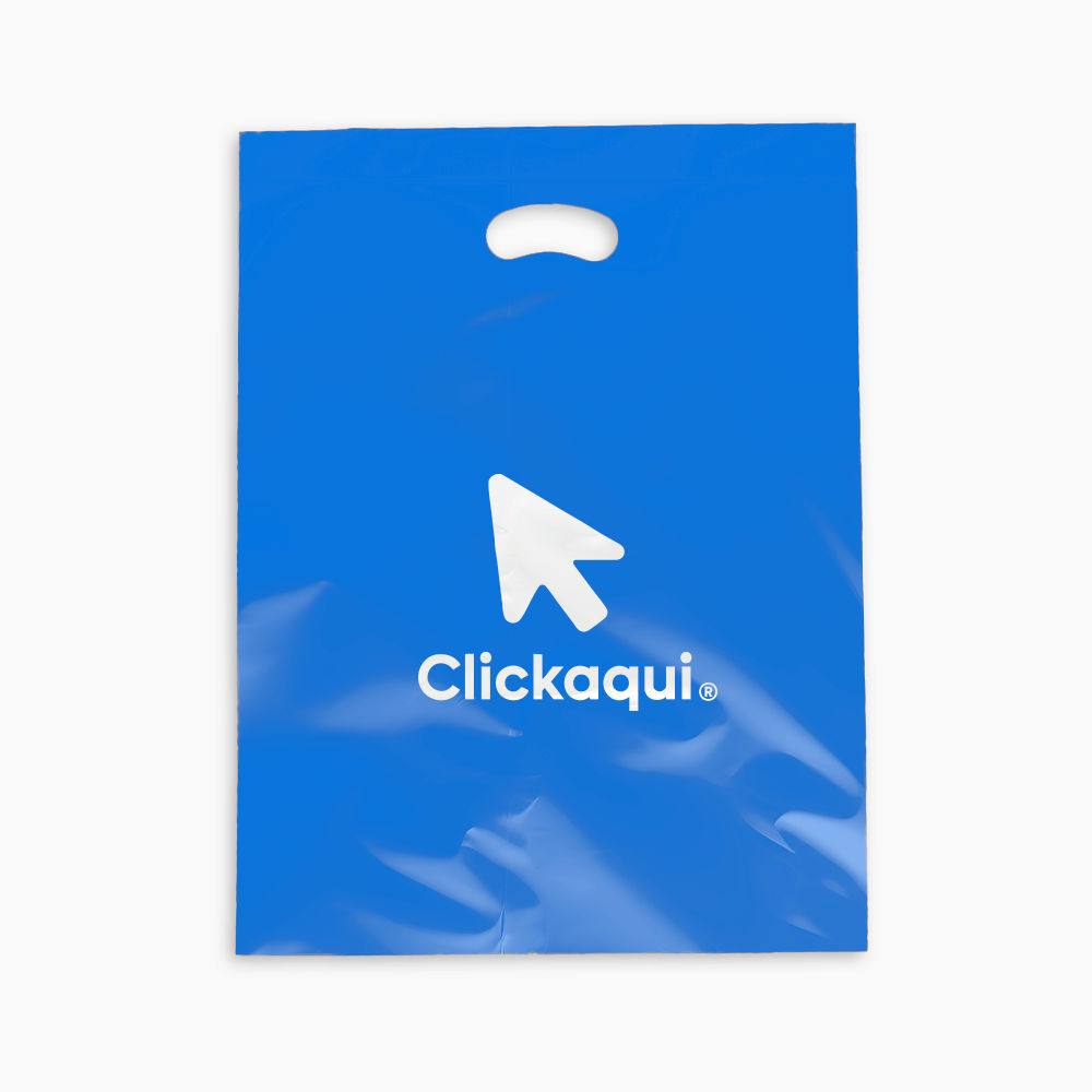 Sacola Plástica com Alça Vazada