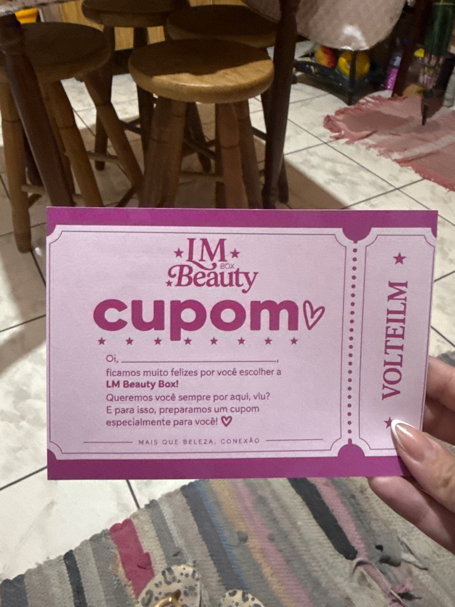 Foto enviada pelo cliente