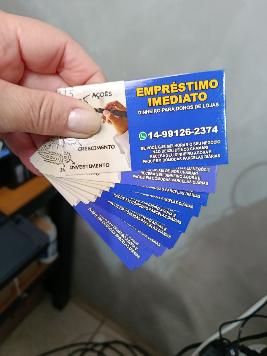 Foto enviada pelo cliente