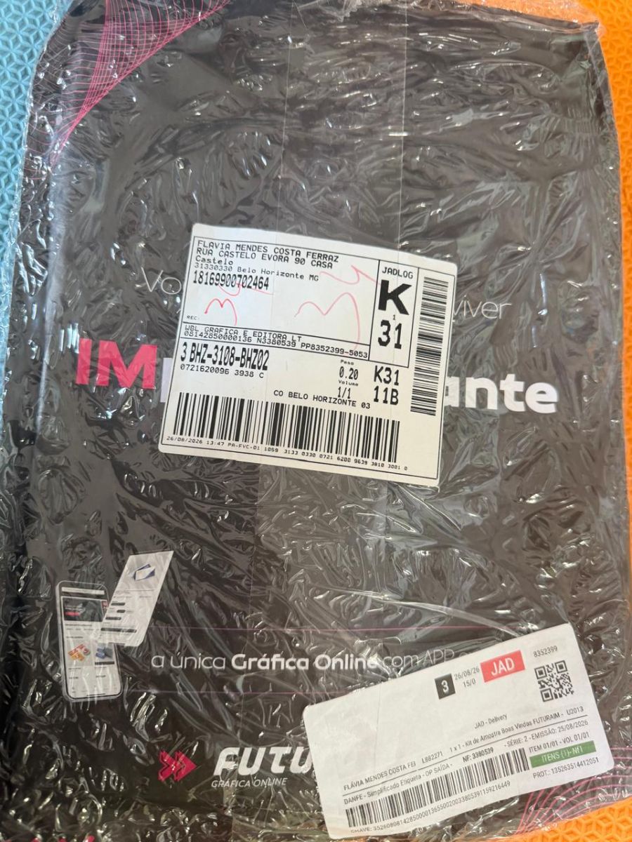 Foto enviada pelo cliente