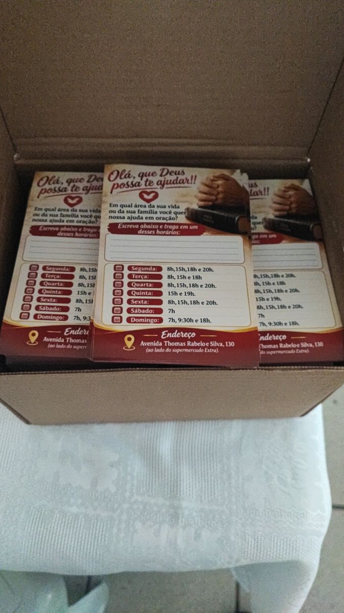 Foto enviada pelo cliente