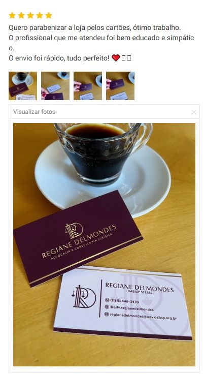 Foto enviada pelo cliente