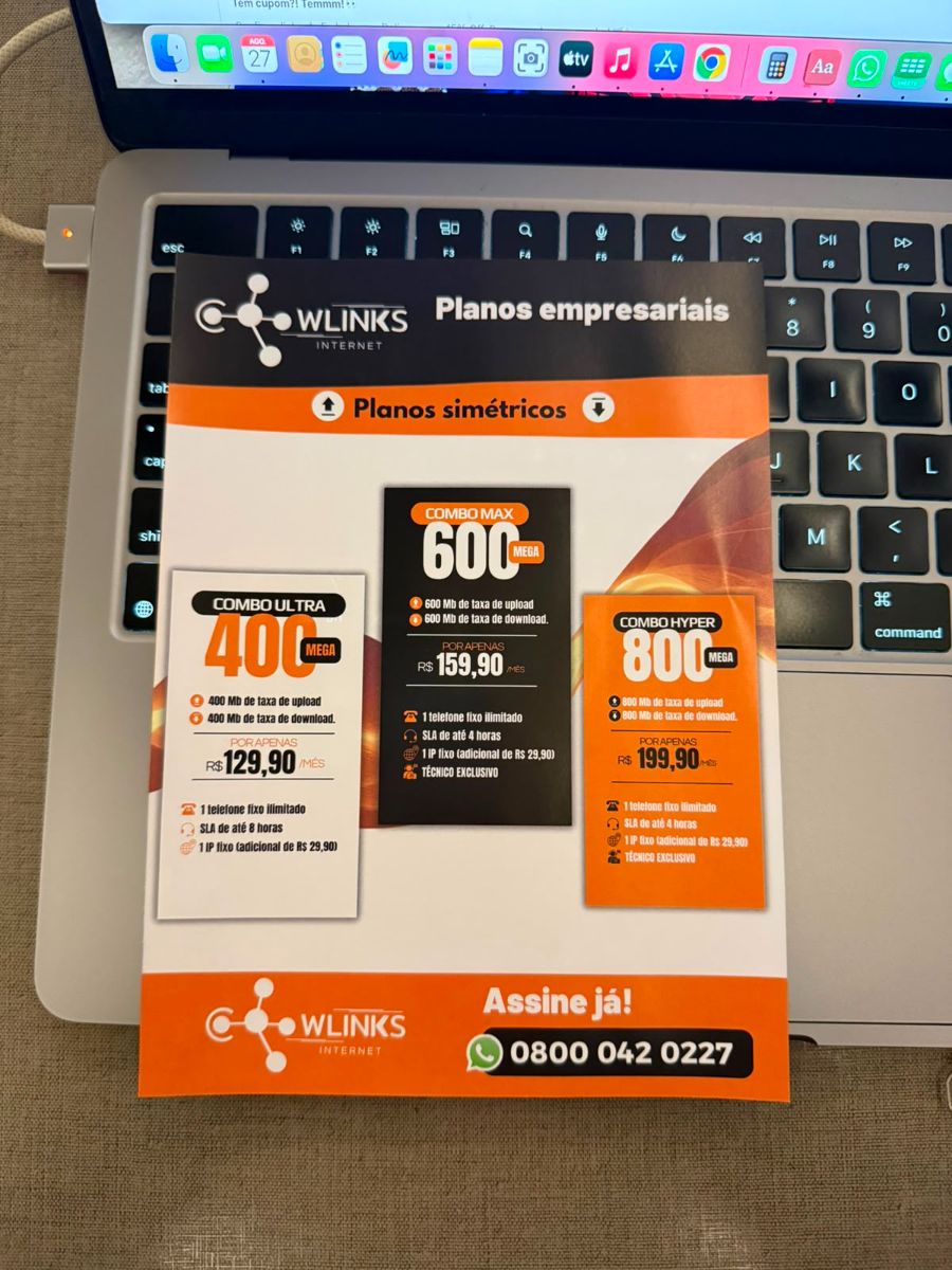 Foto enviada pelo cliente