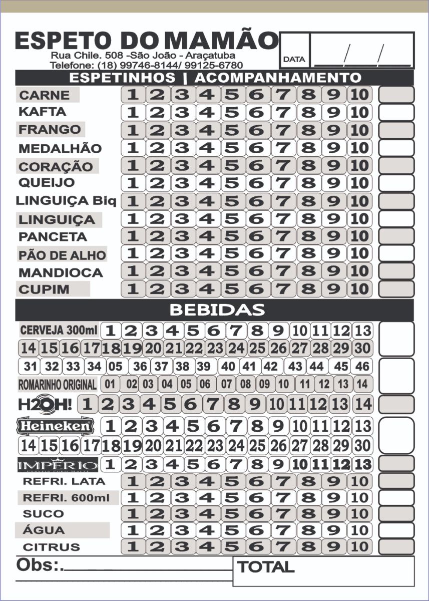 Imagem enviada pelo cliente