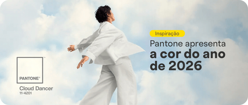 Pantone 11-4201 Cloud Dancer - Dançarino das Nuvens