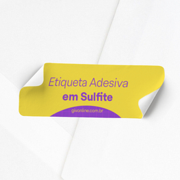 Etiqueta Adesiva em Sulfite
