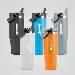 Garrafa Térmica Flip Straw