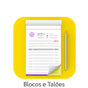 Blocos e Talões personalizados