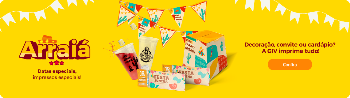 Arraiá da Giv - Aqui Tem Oferta de Montão!