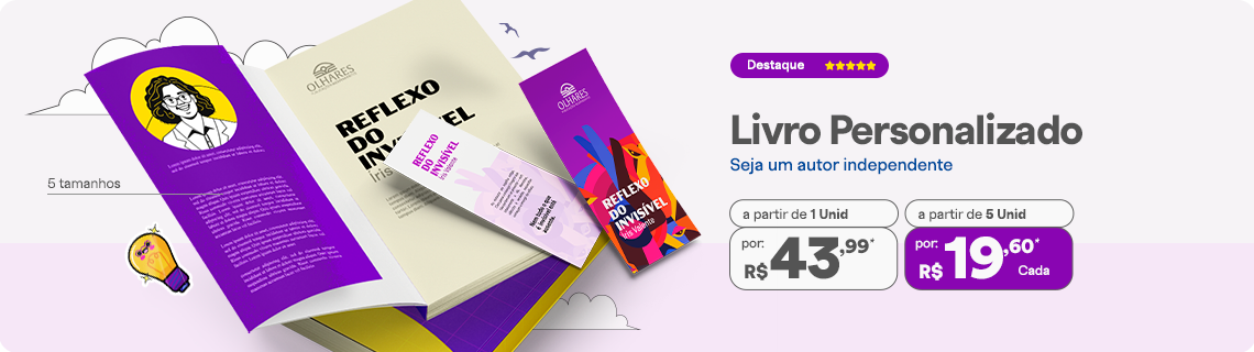 Dia do Escritor - Livro a partir de 1 unidade