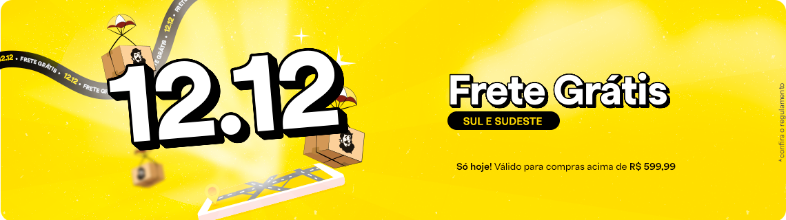 12.12 Tem Frete Grátis na GIV