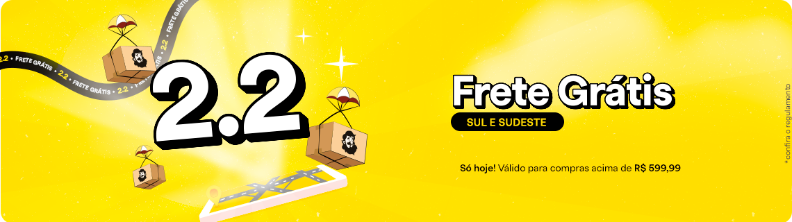 Frete Grátis para todo Brasil 