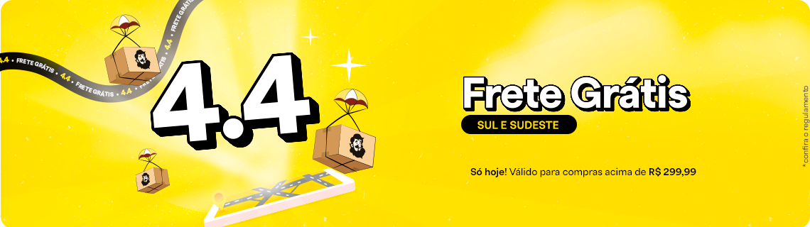 Frete Grátis Sul e Sudeste 4.4