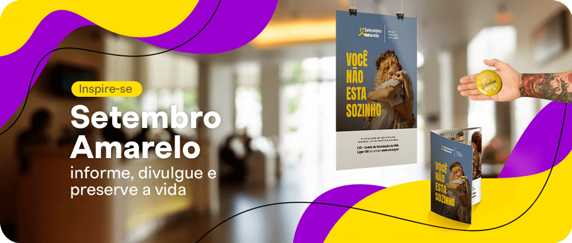 Setembro Amarelo: Compartilhe Esperança