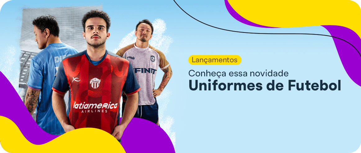Uniformes de Futebol - Conheça essa novidade
