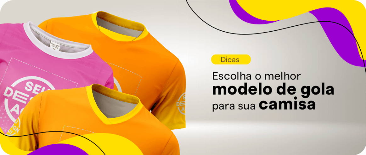 Escolha o melhor modelo de gola para sua camisa