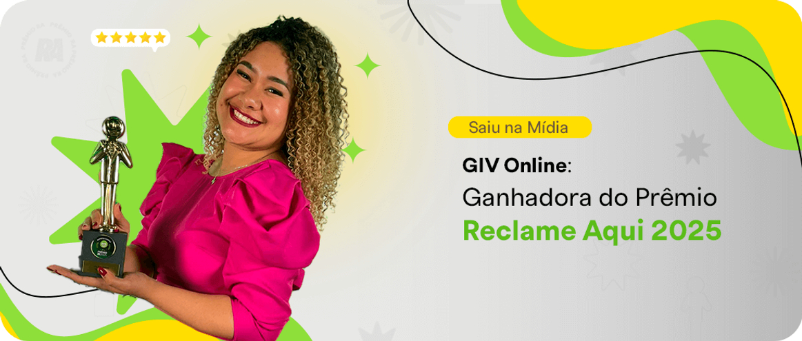 GIV Online: A Grande Vencedora do Prêmio Reclame Aqui 2025 GIV Online: A Grande Vencedora do Prêmio Reclame Aqui 2025
