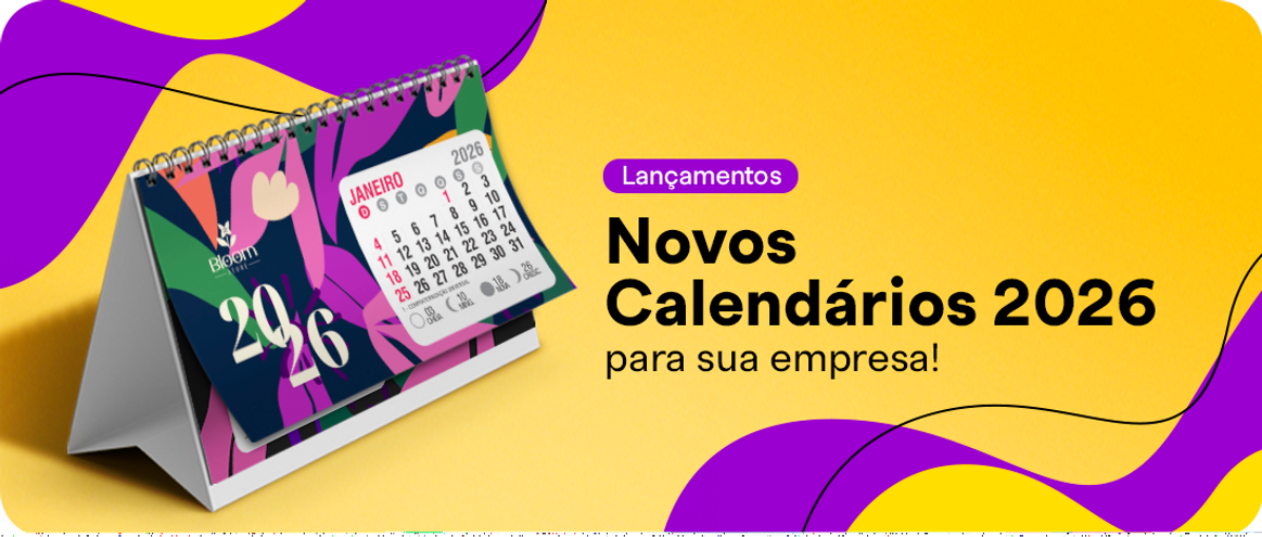 Novos Calendários 2026 para sua empresa! 