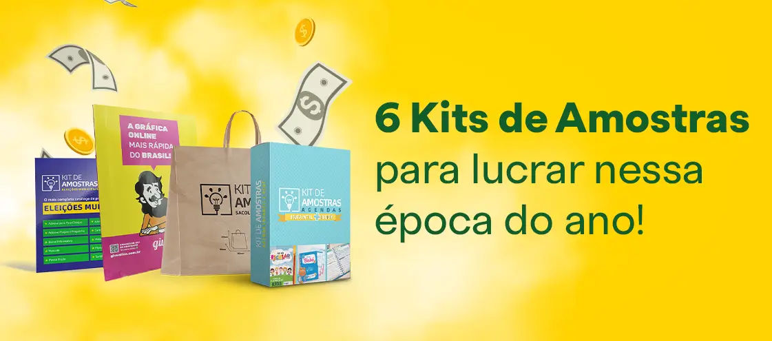  6 Kits de Amostras para lucrar nessa época do ano!