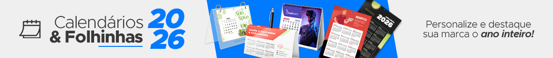Calendários e Folhinhas 2026 