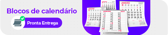 Blocos de Calendários 2027