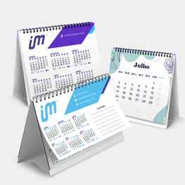 Calendário de Mesa Personalizado