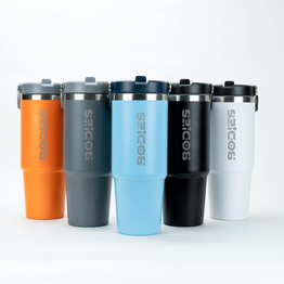 Garrafa Térmica Flip Straw