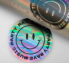 Imagem ilustrativa do banner: Adesivo Holográfico