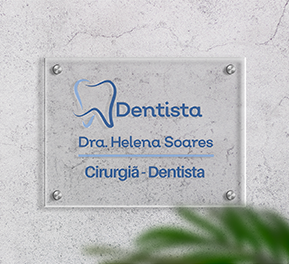 Imagem ilustrativa do banner: Placa de Acrilico