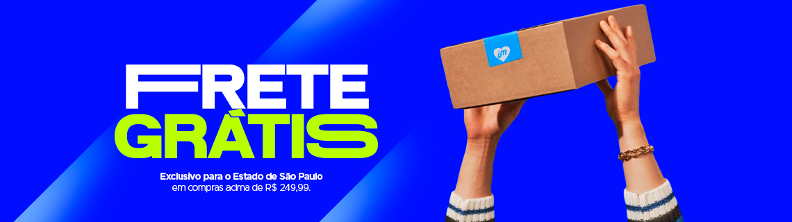 Frete Grátis Para São Paulo acima de 299,00
