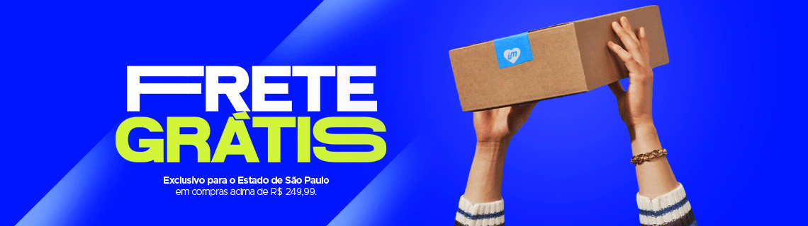 Frete Grátis Para São Paulo acima de 299,00
