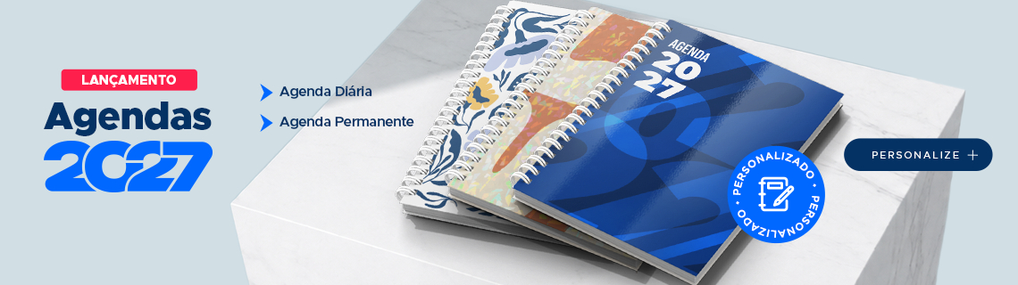 Lançamento - Agendas Personalizadas 2027 