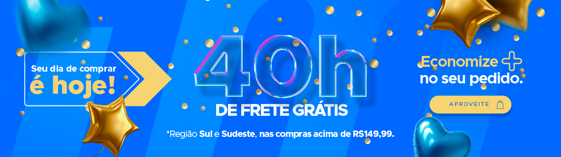 40 horas de Frete Grátis
