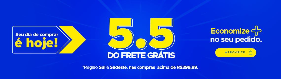 Frete Grátis Sul e Sudeste 5.5
